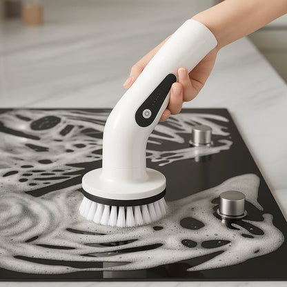 9 in 1 Electric Spin Scrubber,Cleaning Brush