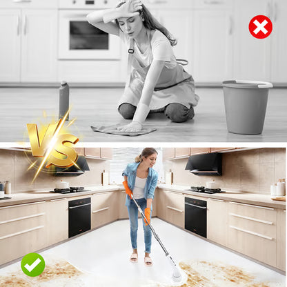 9 in 1 Electric Spin Scrubber,Cleaning Brush
